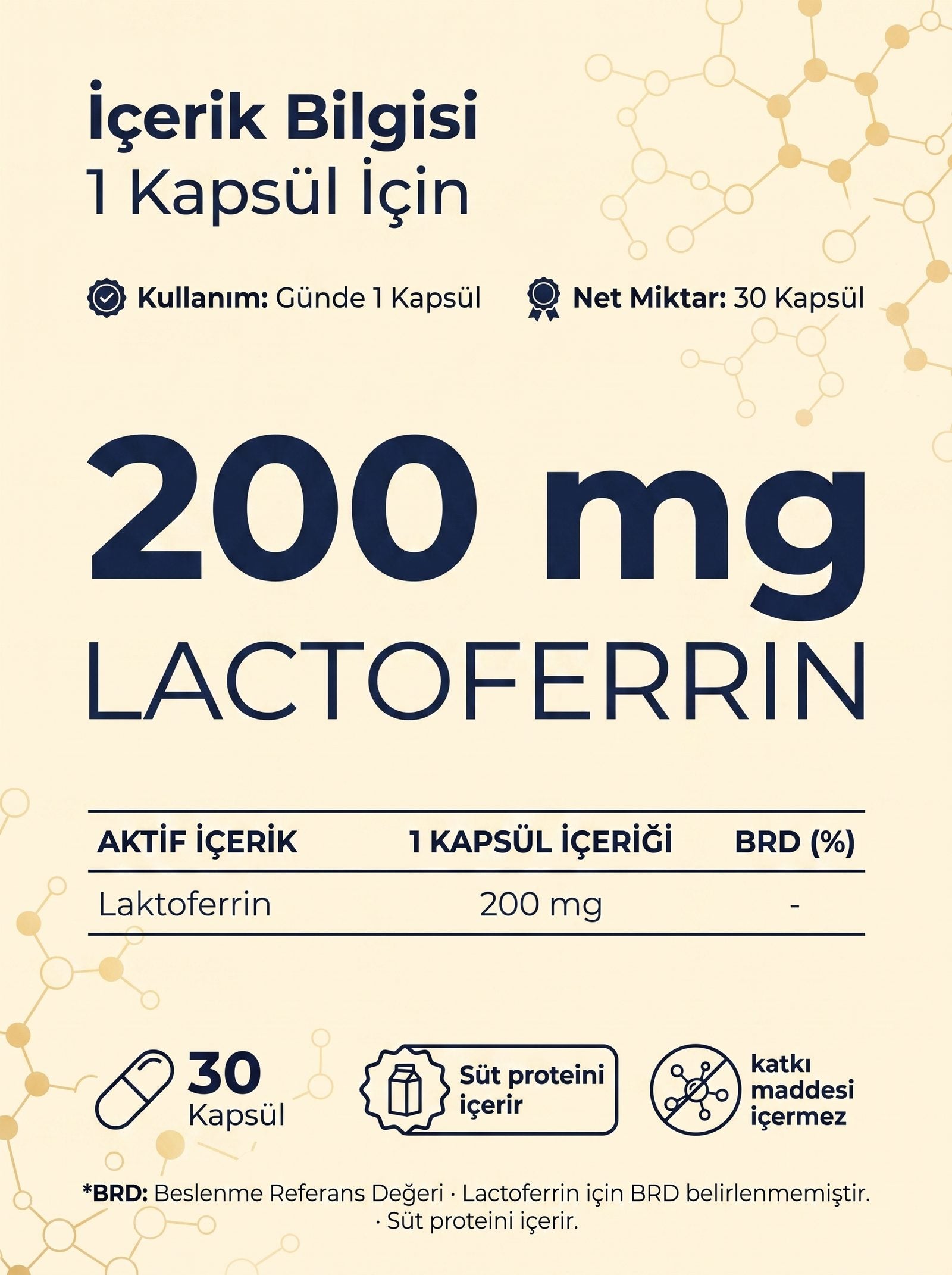 Lactoferrin Assos® Kapsül