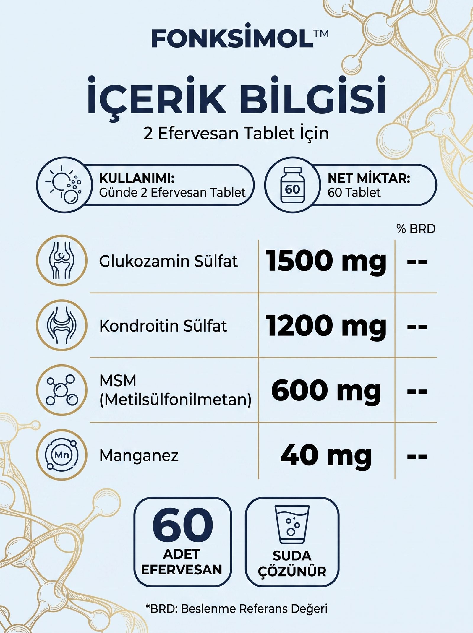 Kondromin® -S Calcium Efervesan Tablet